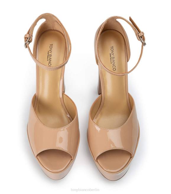 Plateau-Absätze| de Tony Bianco Frauen Jayze-Heels Nacktpatent 46249